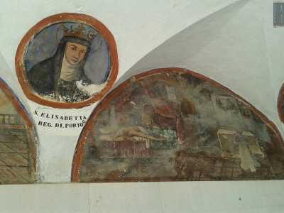 Sant'Elisabetta del Portogallo fu regina del Portogallo ma nonostante il suo rango si prodig� per combattere la povert� tra le strade di Lisbona nel XIV secolo